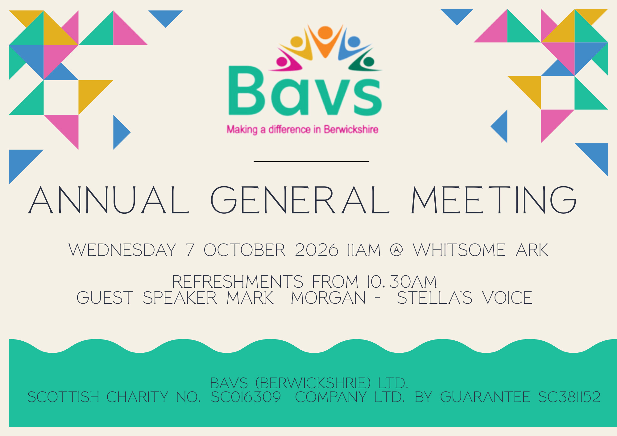 You're Invited - Bavs AGM 2026