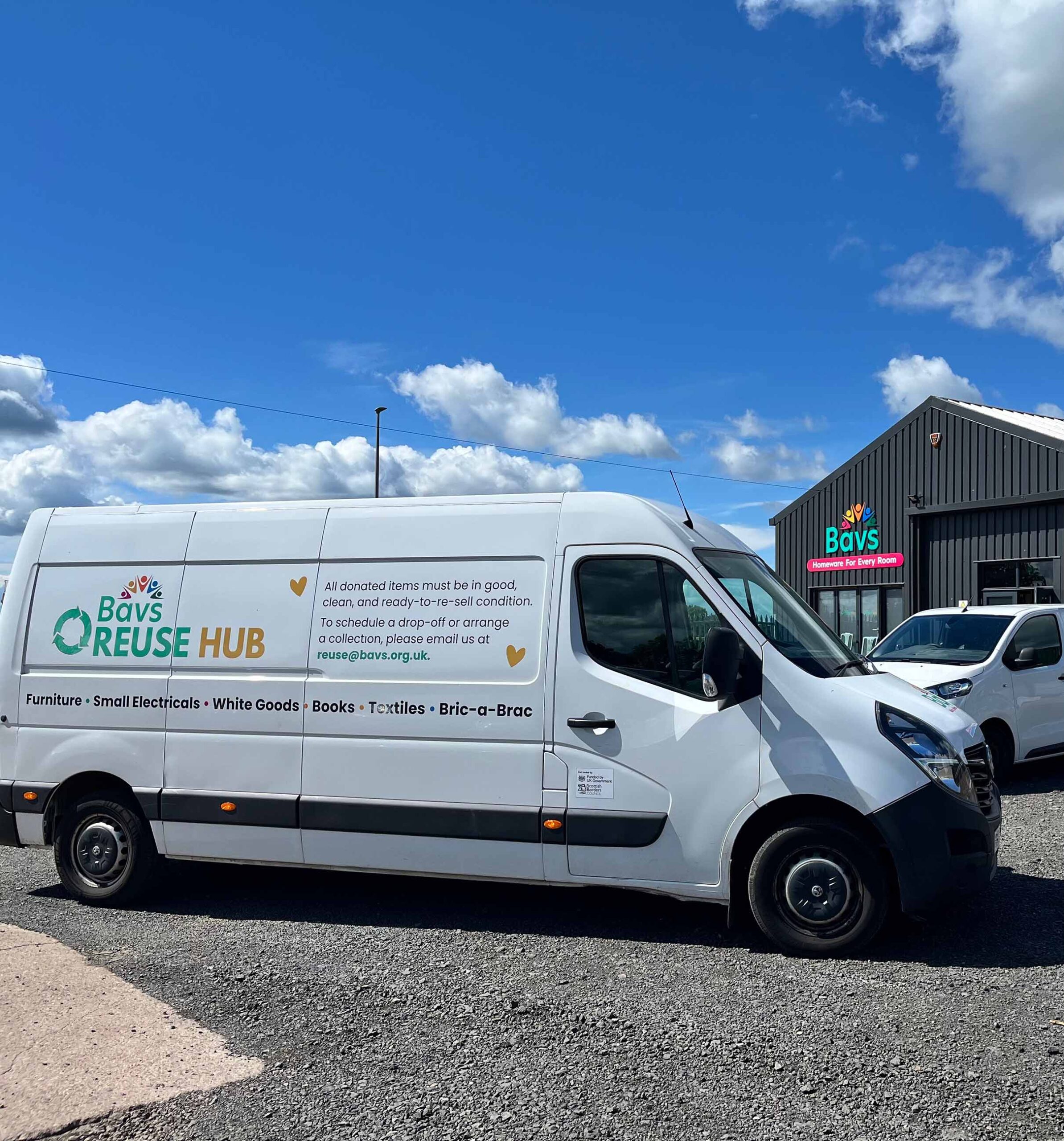 Bavs van at the Hub
